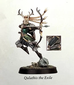 Qulathis the Exile Wood Elf Warhammer Quest Cursed City Age of Sigmar - Picture 1 of 1