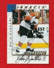 1997 98 Pinnacle Be A Player Chris Gratton Auto Philadelphia Flyers #137