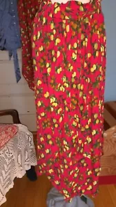 SIGNATURE 1 STUDIO Sze XL New~Paradise Pink Boho Peasant SKIRT Waist 36 - 39" - Picture 1 of 11