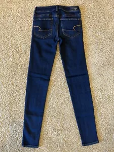 American Eagle Outfitters Damen Jegging Jeans AEO Denim X Super Stretch 2 Long - Bild 1 von 6
