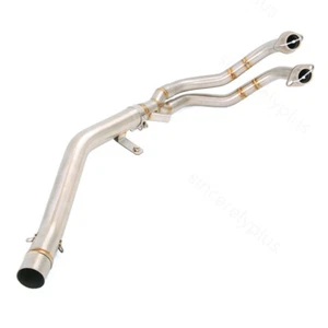 For Honda CBR500R CB500F CB500X 2013-2022 Full Exhaust System Front Link Pipe - Picture 1 of 8