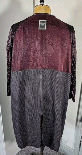 Trench vintage Christian Dior LINER uomo 40R misto lana pied de poule Monsieur