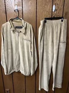 Vintage Marc Buchanan Pelle Pelle Velour Tracksuit (XL) - Picture 1 of 9