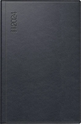 rido/idé Wochenkalender 2024 Partner Industrie 2 Seiten/Woche 72x112cm Schwarz - Bild 1 von 4