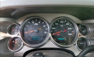 2011-2011 Silverado 3500 OE medidor de velocidade cluster 72K milhas Chevrolet - Imagem 1 de 4