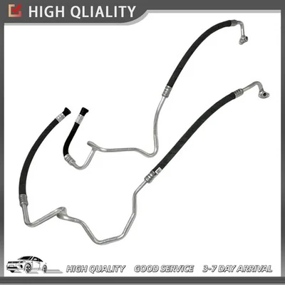 2x Engine Oil Cooler Line Hose Pipe Inlet&Outlet Fits BMW 535i 640i 17227636879 — 第 1/4 张图片