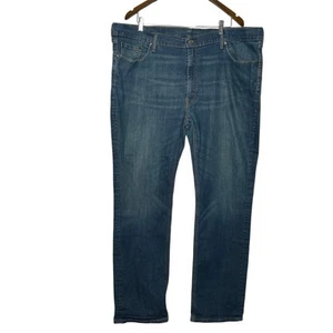 Levis 541 Herren 46X30 (Etikett 46x34) Denim Jeans Workwear Dark Wash Schnurrhaare - Bild 1 von 8