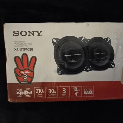 SONY EPLOD Car speakers 4 inch - image 1 of 2
