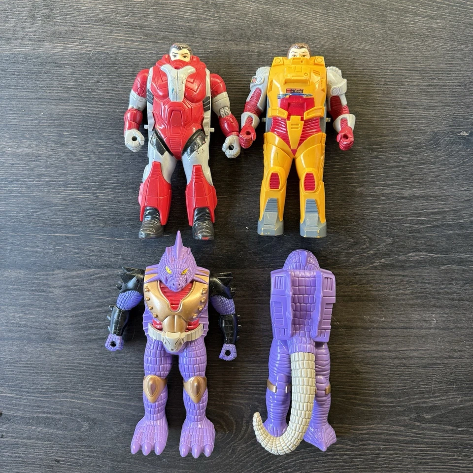 Transformers G1 Pretender Parts Lot Iguanus Cloudburst Landmine - Image 1 of 4