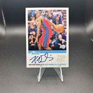 2001 Topps Heritage Keyon Dooling Clippers Auto Autograph HA-KD Rookie RC - Picture 1 of 2
