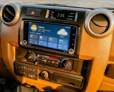 64G CarPlay For Toyota Land Cruiser 79-Series 1983-2006 Android Car Stereo Radio - Image 1 of 4