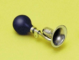 Tromba manuale per auto e moto d'epoca universale in acciaio cromato - Picture 1 of 1