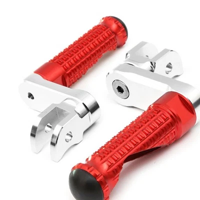 Extensión de estriberas delanteras rojas MPRO 40 mm para ZX-6R NINJA ZX-600 95-00 01 02 Foto 1 de 4
