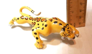 Vintage Disney Tarzan Sabor Leopard Figure figurine cake topper Burroughs toy - Picture 1 of 7