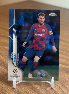 Lionel Messi 2019 2019-20 Topps Chrome UEFA UCL Sapphire Edition #1 - Image 1 of 2