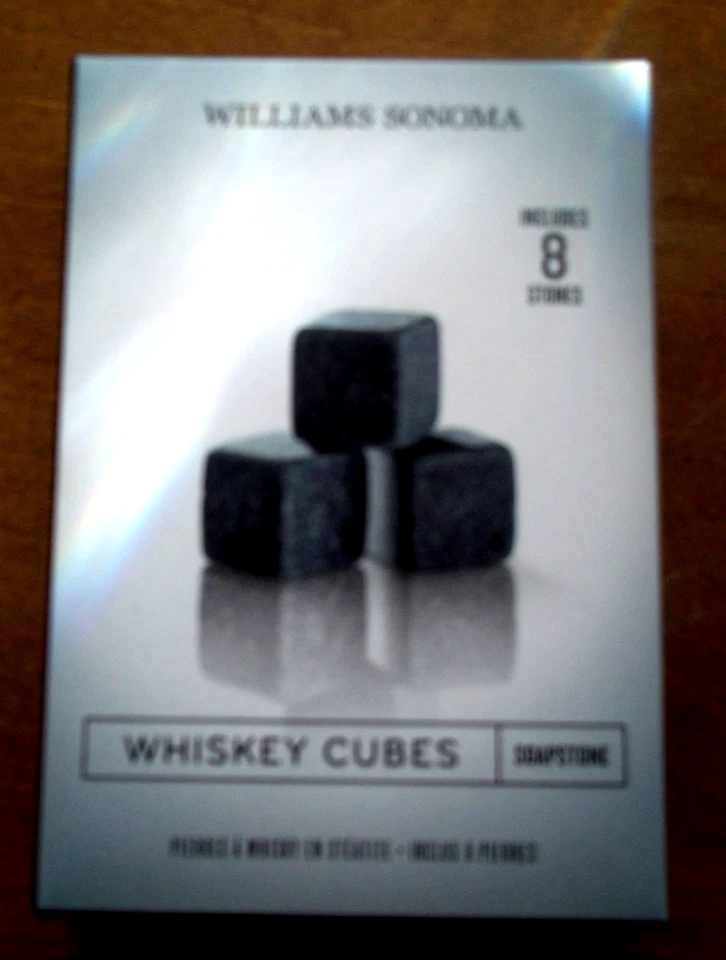 Stones Ice Cube Rocks Chilling Reusable for Beverage Whiskey Wine Set of 9 Gift