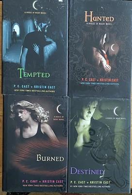 House of Night 4 Hardcover Books By P.C. & Kristin Subject is Vampires XLNT! - Image 1 of 4