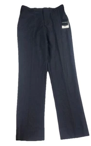 Ralph Lauren Big Boys 16R /W28” Suit Trouser Ultra Flex Linen Dress Pants Stripe - Picture 1 of 11