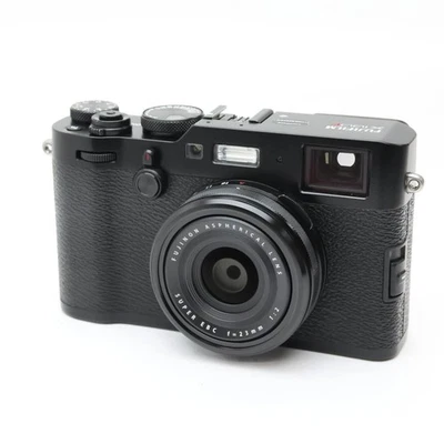 Fujifilm Fuji X100F Black Digital Camera Shutter Count 10400 - Image 1 of 4