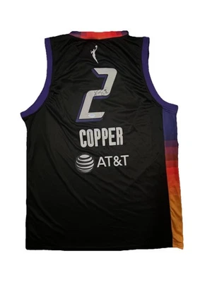 Kahleah Copper Signed Phoenix Mercury Jersey PSA COA WNBA - Image 1 of 2
