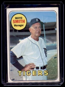 1969 Topps Mayo Smith Detroit Tigers #40 2084 - Picture 1 of 2