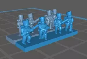 Preußisches 1812 Gefecht - 6 mm Minis - Bild 1 von 1