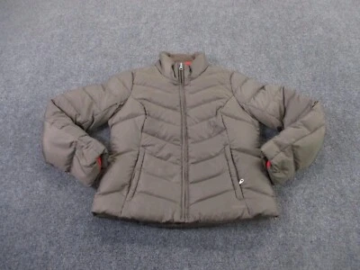 Chaqueta Eddie Bauer Mujer S Puffer 550 Plumón Abrigo Acolchado Aire Libre Senderismo Adulto Foto 1 de 4