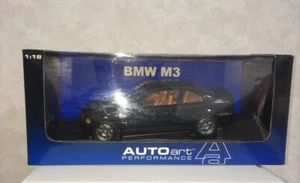 1/18 AUTOart BMW M3 Coupe Black w/ Box From Japan Model Car Minicar - Picture 1 of 7