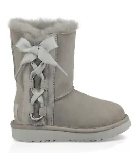 Stivali nuovi UGG Pala in vero shearling scamosciato grigio, taglia 6, prezzo al pubblico consigliato $140 - Foto 1 di 12