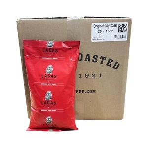 Café molido tostado Lacas Original City, bolsas de 25/16 oz, urna de café - Imagen 1 de 7