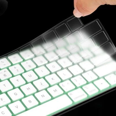 Transparent TPU Keyboard Cover Protector for iMac 24 inch Magic Keyboard ✈ - Image 1 of 4