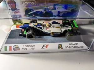 F1 - 1/43 - 1995 #24 - ONYX - LUCA BADOER - MINARDI FORD - Foto 1 di 4