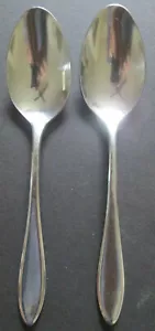 Hampton Silversmiths "HSV150" (?) Cucharaditas (cantidad. 2) - China de acero inoxidable - Imagen 1 de 8