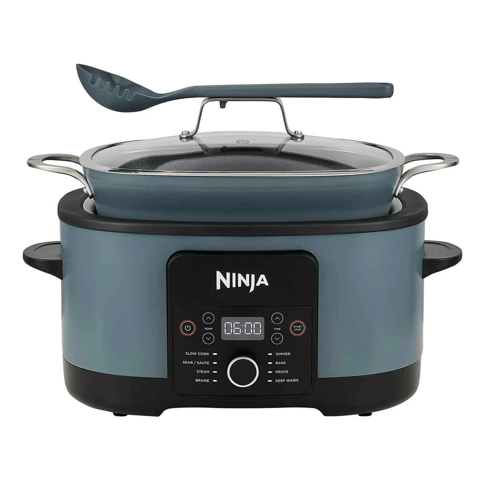 Ninja Foodi PossibleCooker 8-in-1 Slow Cooker - MC1001UK Sea Salt Grey