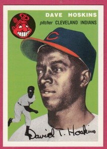 1954 Topps Archives #81 Dave Hoskins - Cleveland Indians