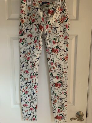 Bailarina floral antigua azul marino para niñas talla 16 vuelta al cole Foto 1 de 4