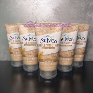 6 x St. Ives Gentle Smoothing OATMEAL Scrub & Mask 150ml Pack of 6 - Picture 1 of 4