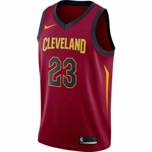 2017 NBA Cleveland Cavaliers LeBron James Nike Icon Edition Swingman Jersey - Picture 1 of 3