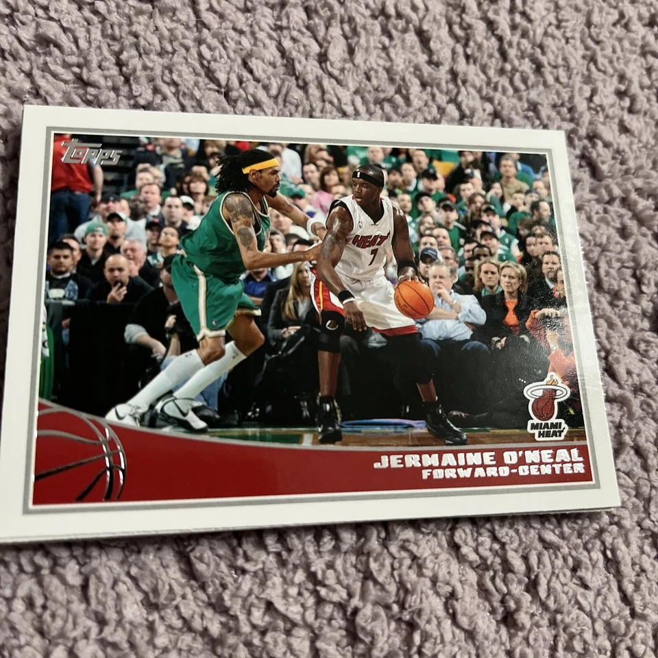 2009-10 Topps Miami Heat Basketball Card #145 Jermaine O'Neal - Image 1 of 1