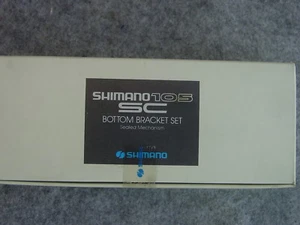 Shimano 105 Bottom Bracket Italian Thread 115 mm spindle New in Box JIS - Picture 1 of 6
