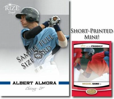 MIGUEL SANO 2012 Rize MINI Rookie RED Paragon PRODIGY RC #/10 - Image 1 of 2