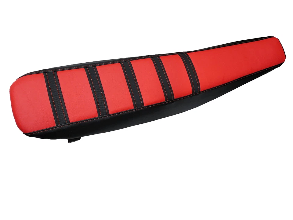 KAWASAKI KX250 KX125 FUNDA ASIENTO PINZAS SE ADAPTA 1994-1998 NEGRO/ROJO Foto 1 de 1