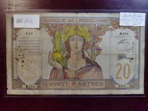 INDOCHINE / INDOCHINA ♦ 20 Piastres ♦ 1928/31 ♦ Pick 50 ♦ TB - Imagen 1 de 2