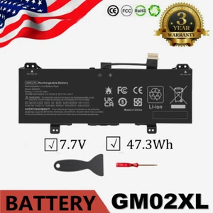 GMO2XL GM02XL Battery For HP Chromebook 14-CA 917679-271 HSTNN-DB7X 917725-855 - Picture 1 of 12