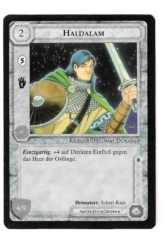 CCG 381 Mittelerde/Middle Earth ICE Haldalam - Bild 1 von 1