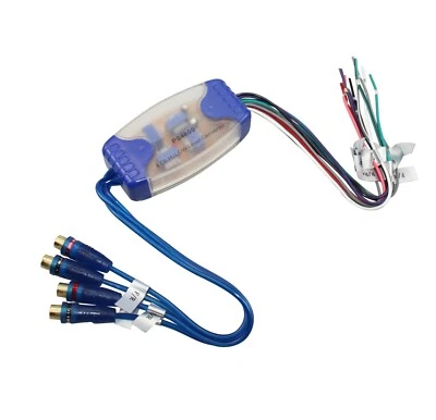 A4A 4 channel Line Out Converter Hi To Low level (RCA) Output PS4800 - Image 1 of 4