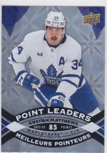 2023/24 TIM HORTONS..AUSTON MATTHEWS..POINT LEADERS..MAPLE LEAFS..COMBINED SHIP - Picture 1 of 1