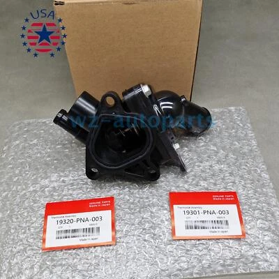 New Engine Coolant Thermostat Housing Assembly Fits For 2002-2006 Acura RSX New - Imagem 1 de 4