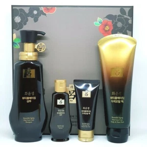 Amore Pacific Ryo Hwayoon Beautiful Aging Hair Loss Care Shampoo & Hair Pack Set - Picture 1 of 7