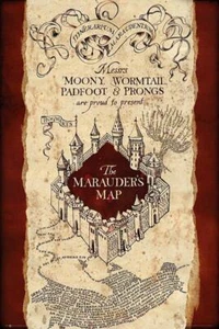 Harry Potter : Marauder's Map - Maxi Poster 61cm x 91.5cm new and sealed - Picture 1 of 1